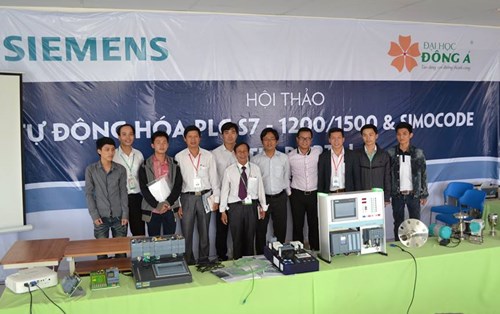 Hội thảo khoa học của SIEMENS với khoa CNKT Điện Điện tử - ĐH Đông Á